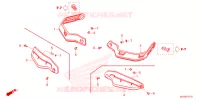 PARE MAIN pour Honda AFRICA TWIN 1100 de 2025