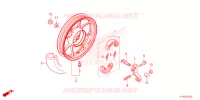 ROUE ARRIERE pour Honda BEAT 110 de 2025