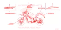AUTOCOLLANTS pour Honda CB 500 HORNET de 2024
