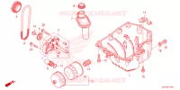 CARTER   POMPE   FILTRE A HUILE pour Honda CB 500 HORNET de 2024