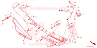 SILENCIEUX D'ECHAPPEMENT pour Honda CB 500 HORNET de 2024