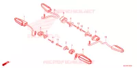 CLIGNOTANT pour Honda CB 500 HORNET de 2024