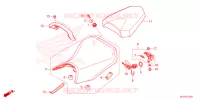 SELLE pour Honda CB 500 HORNET de 2024
