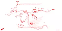 SYSTÈME DE RECYCLAGE DES GAZ pour Honda CB 500 HORNET de 2024