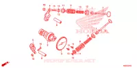 ARBRE A CAME   SOUPAPE pour Honda ELITE 125 de 2021
