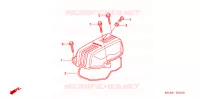 CAPOT pour Honda CG 125 CARGO de 2004