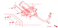 SILENCIEUX D'ECHAPPEMENT pour Honda 50 METROPOLITAN SPECIAL de 2007