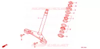 AMORTISSEUR DE DIRECTION pour Honda NT 650 HAWK GT de 1988