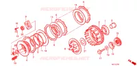 EMBRAYAGE pour Honda NT 650 HAWK GT de 1988