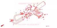 SILENCIEUX D'ECHAPPEMENT pour Honda NT 650 HAWK GT de 1988