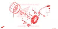 ALTERNATEUR pour Honda XRE 300 de 2013