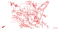 CADRE pour Honda XRE 300 de 2013