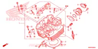 CULASSE pour Honda XRE 300 de 2013
