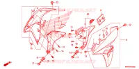 OUIES DE RADIATEUR pour Honda XRE 300 de 2013