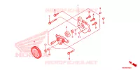 POMPE A HUILE pour Honda XRE 300 de 2013