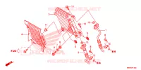 RADIATEUR D'HUILE pour Honda XRE 300 de 2013