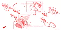 CLIGNOTANT pour Honda XRE 300 de 2016