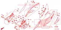 FILTRE A AIR   COUVERCLE LATERAL pour Honda XRE 300 de 2016