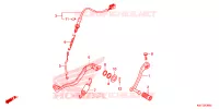PEDALE pour Honda XRE 300 de 2016