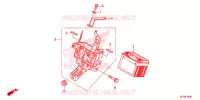 BATTERIE pour Honda AIRBLADE 125 de 2014
