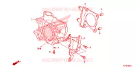 CYLINDRE pour Honda AIRBLADE 125 de 2014