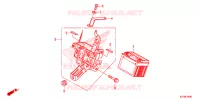 BATTERIE pour Honda AIRBLADE 125 de 2014