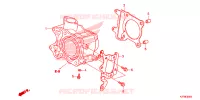 CYLINDRE pour Honda AIRBLADE 125 de 2014