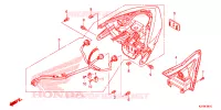 FEUX  pour Honda AIRBLADE 125 de 2014