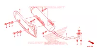 SILENCIEUX D'ECHAPPEMENT pour Honda AIRBLADE 125 de 2014