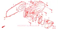 COUVERCLE GAUCHE pour Honda AIRBLADE 125 de 2015