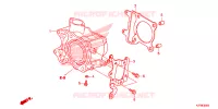 CYLINDRE pour Honda AIRBLADE 125 de 2015