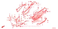 MARCHE PIEDS pour Honda AIRBLADE 125 de 2015