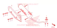 SILENCIEUX D'ECHAPPEMENT pour Honda AIRBLADE 125 de 2015