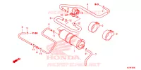 SYSTÈME DE RECYCLAGE DES GAZ pour Honda AIRBLADE 125 de 2015