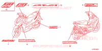 AUTOCOLLANTS pour Honda AIRBLADE 125 de 2014