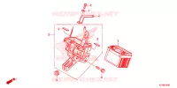 BATTERIE pour Honda AIRBLADE 125 de 2014