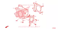 CYLINDRE pour Honda AIRBLADE 125 de 2014