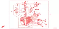 CORPS DE PAPILLON pour Honda XRE 300 ABS de 2017