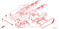 BRAS OSCILLANT pour Honda XRE 300 de 2020