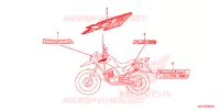 AUTOCOLLANTS pour Honda XRE 300 de 2022
