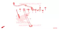 BEQUILLE LATERALE pour Honda XRE 300 de 2023
