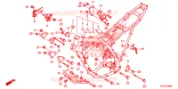 CADRE pour Honda XRE 300 de 2023