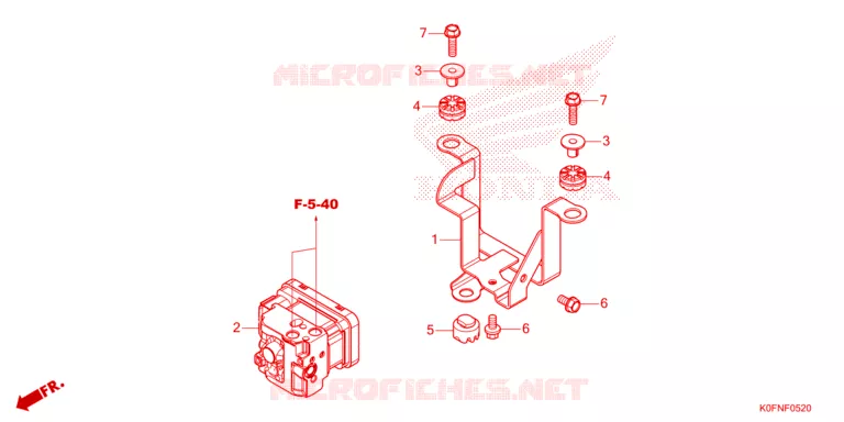 MODULATEUR ABS Honda MOTO 125 MONKEY 2025  Z125MAS