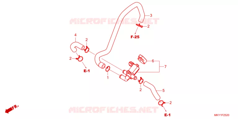 COMMANDE INJECTION D'AIR SOUPAPE Honda MOTO 650 CB 2023  CB650RAP