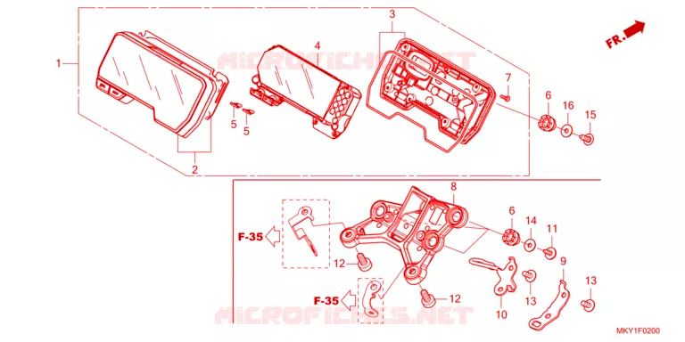 COMPTEUR Honda MOTO 650 CB 2023  CB650RAP