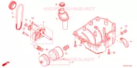 CARTER   POMPE   FILTRE A HUILE pour Honda CBR 400 R de 2024