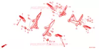 REPOSE PIED pour Honda CBR 400 R de 2024