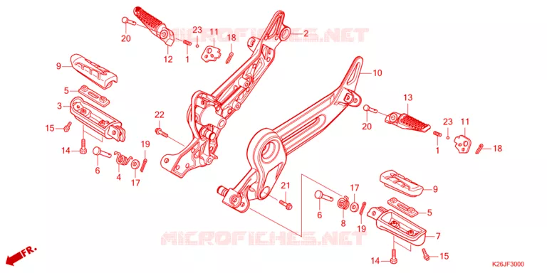 REPOSE PIED Honda SCOOTER electric BENLY 2021  EVN2L_PRO
