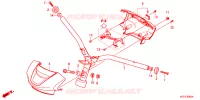 GUIDON   CARENAGE pour Honda BENLY ELECTRIC II WITHOUT BATTERY CHARGER de 2021