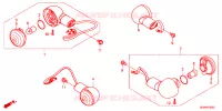 CLIGNOTANT pour Honda 50 CROSS CUB de 2025